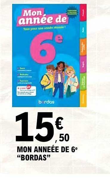 Mon année de 6e