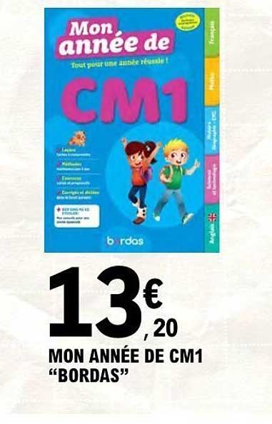 Mon année de CM1 “Bordas”