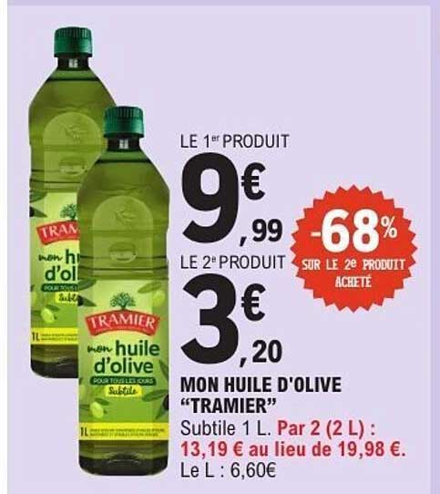 Mon huile d'olive "TRAMIER