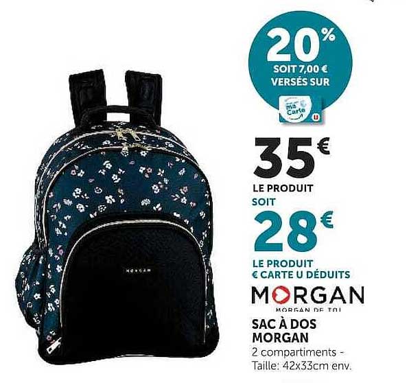 MORGAN SAC À DOS