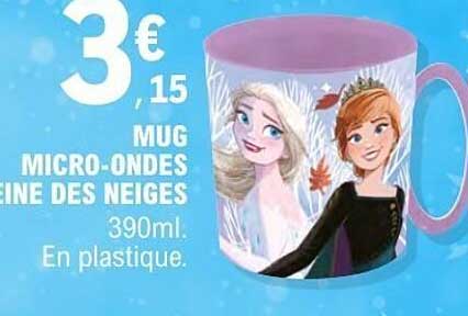 Mug Micro-ondes Reine des neiges