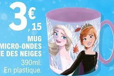 MUG MICRO-ONDES REINE DES NEIGES