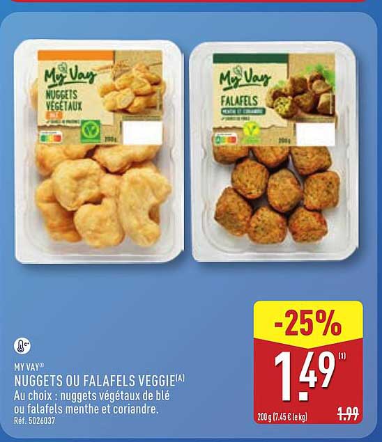 My Vay Nuggets végétaux