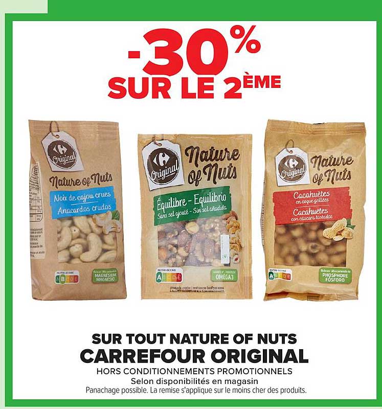 Nature of Nuts Carrefour Original