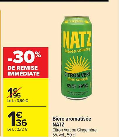 NATZ Bière aromatisée