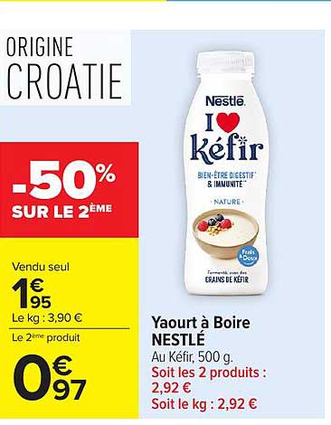 Nestlé I❤️kéfir