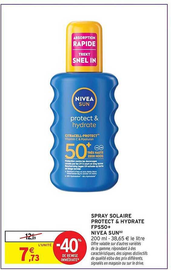 NIVEA SUN protect & hydrate