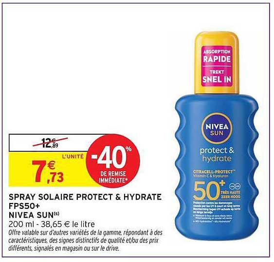 NIVEA SUN protect & hydrate