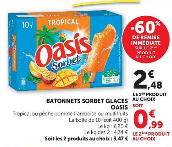 Oasis Sorbet