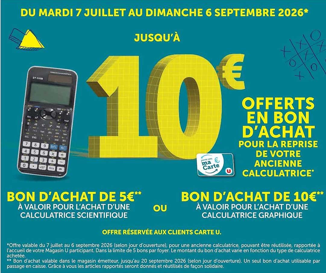 OFFERTS EN BON D'ACHAT