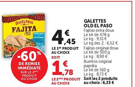 Old El Paso Fajita Kit