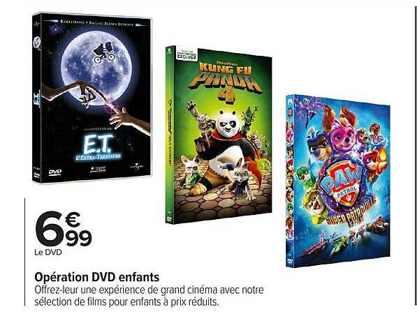 Opération DVD enfants