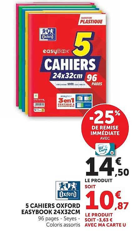 Oxford easyBook 5 CAHIERS