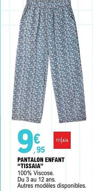PANTALON ENFANT TISSAIA