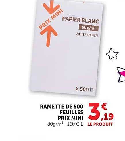 PAPIER BLANC