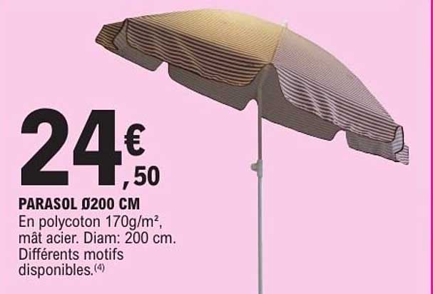 PARASOL Ø200 CM