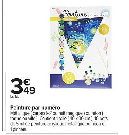 Peinture par numéro