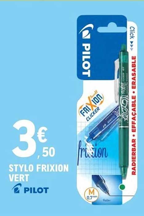 PILOT STYLO Frixion VERT