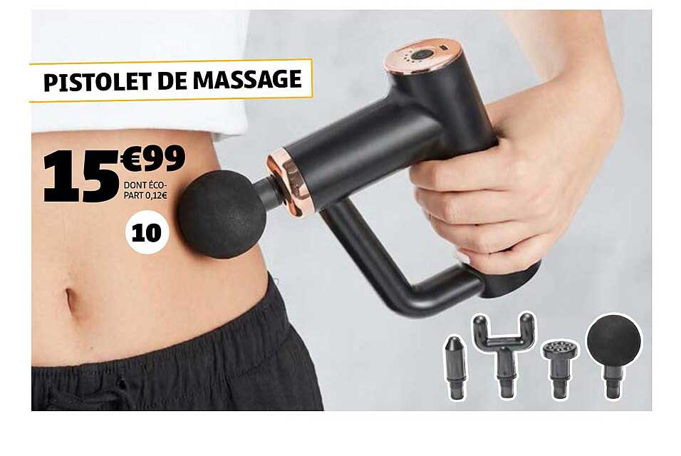 PISTOLET DE MASSAGE