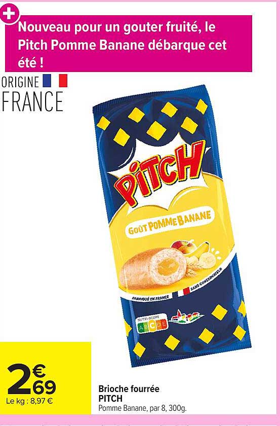 PITCH Pomme Banane