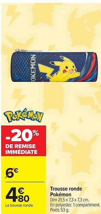 Pokémon Trousse ronde