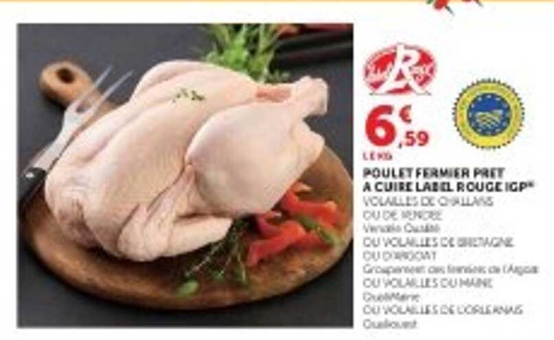 Poulet Fermier Bleu Blanc Coeur