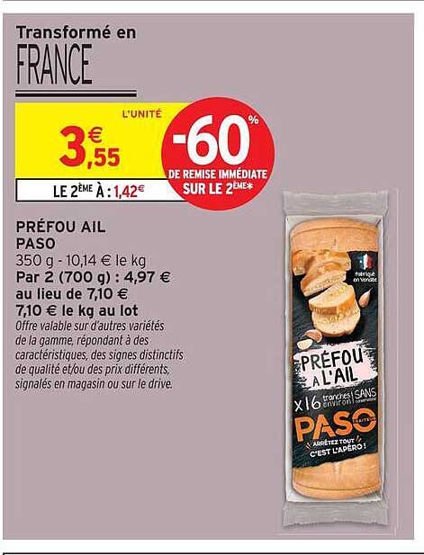 Préfou Ail PASO