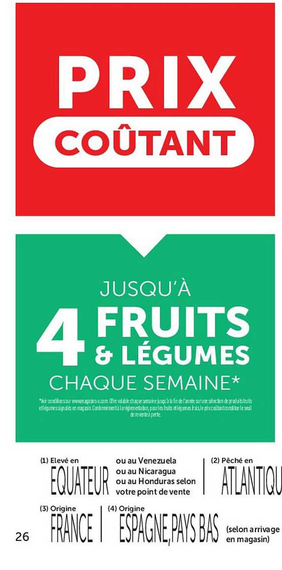 PRIX COÛTANT