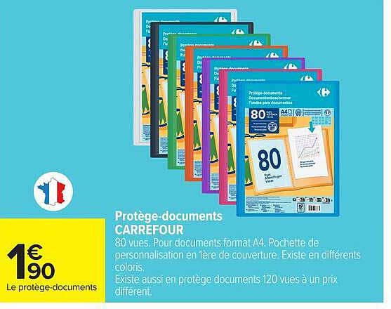 Protège-documents CARREFOUR