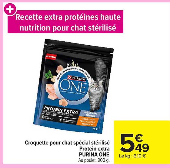 PURINA ONE Protein extra