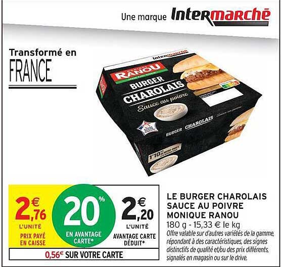 RANOU BURGER CHAROLAIS
