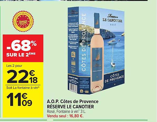 RÉSERVE LE CANOTIER