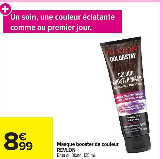 REVLON Masque booster de couleur