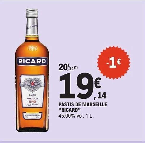 Ricard Pastis de Marseille