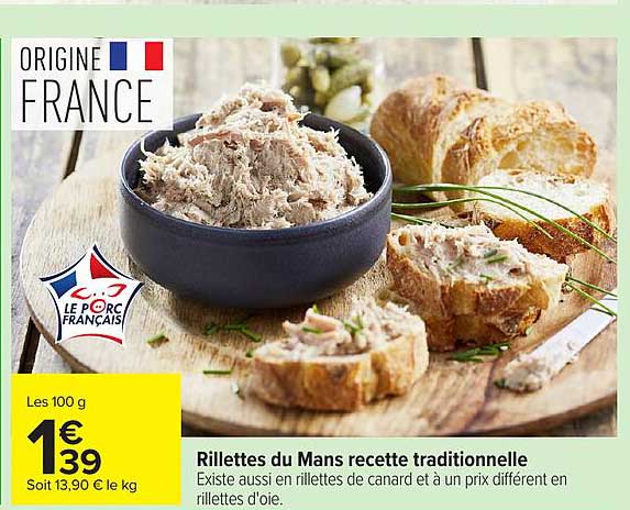 Rillettes du Mans recette traditionnelle