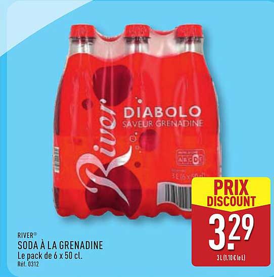Riv' Soda à la grenadine