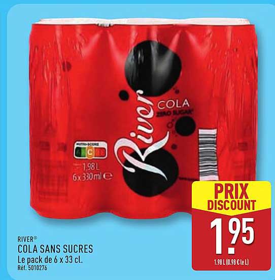 RIVER COLA SANS SUCRES