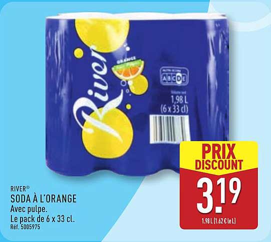River Soda à l'orange