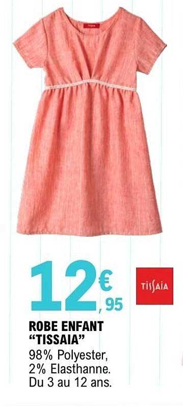 Robe enfant Tissaia