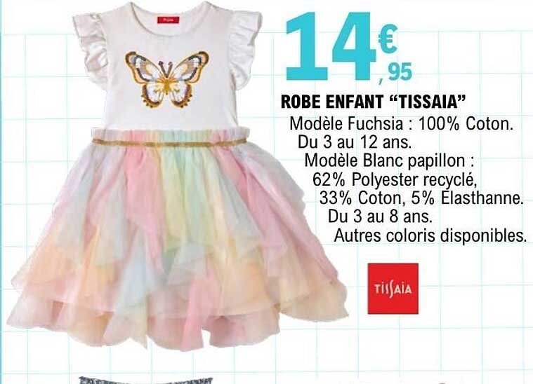 Robe enfant Tissaia