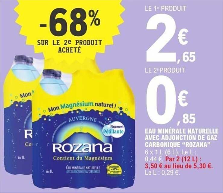 Rozana eau minérale naturelle