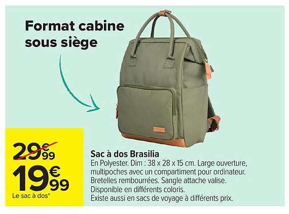 Sac à dos Brasilia