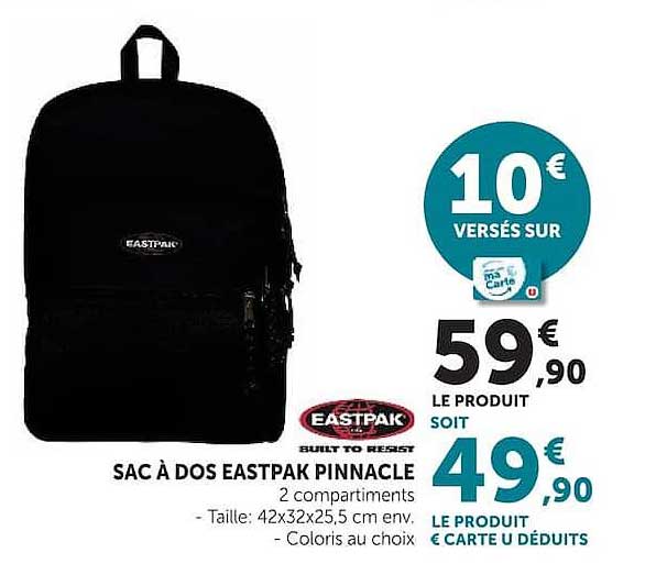 SAC À DOS EASTPAK PINNACLE