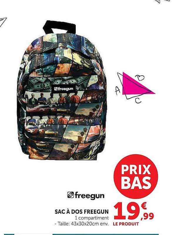 SAC À DOS FREEGUN