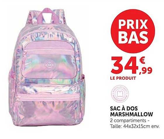SAC À DOS MARSHMALLOW