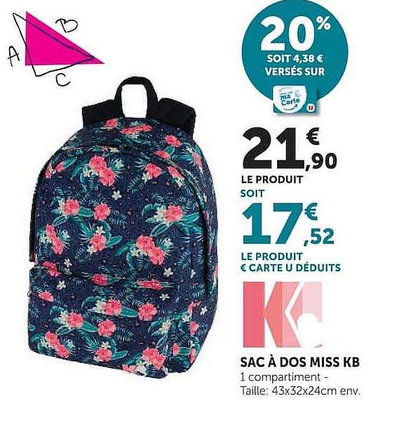 SAC À DOS MISS KB