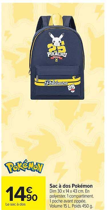 Sac à dos Pokémon