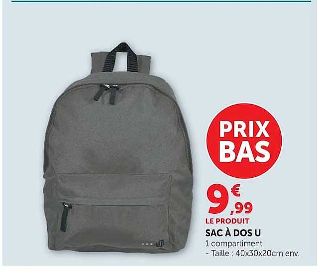 SAC À DOS U