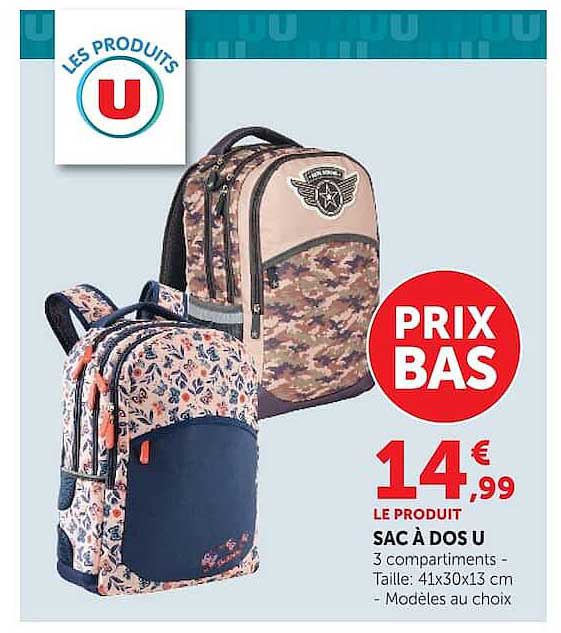SAC À DOS U