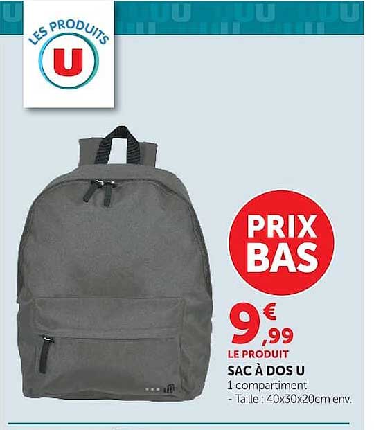SAC À DOS U